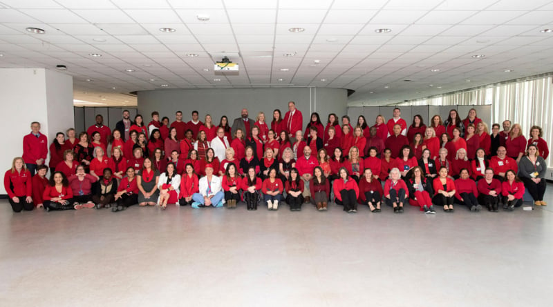 Stony Brook Wear Red Day