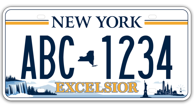Nys License Plate 2020