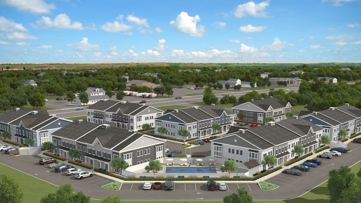 Leasing brisk at new Commack apartments • The Long Island Times