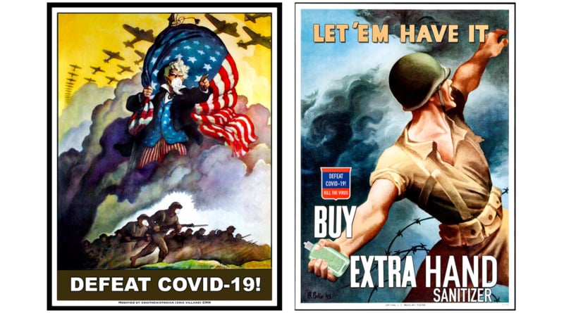 Defeat Covid Posters