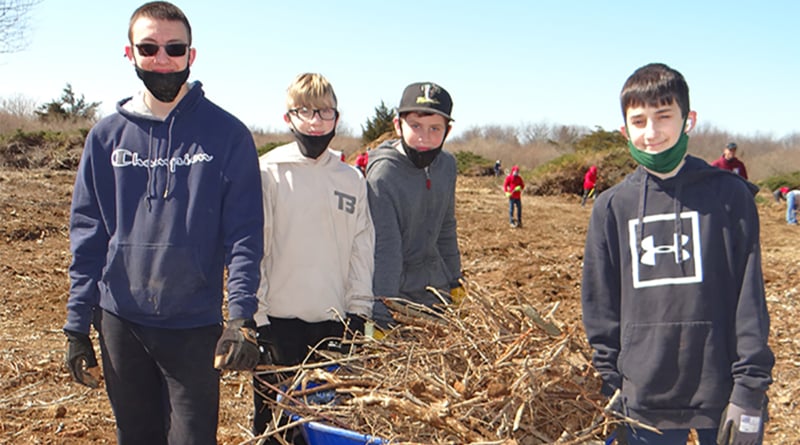 Boy Scouts Ranch Cleanup