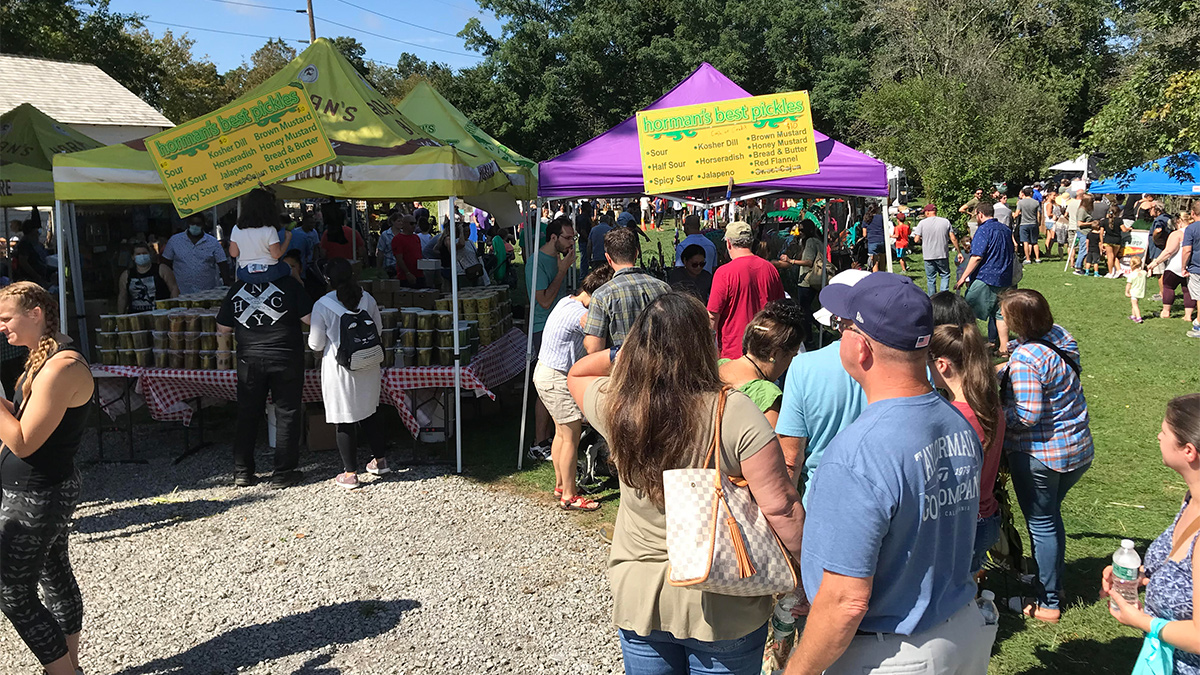 Hundreds turn out for Greenlawn Pickle Festival • The Long Island Times