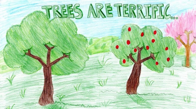 Trees Arbor Day Poster