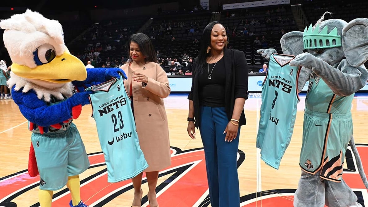Long Island Nets honor Liberty at Women's Impact game • The Long