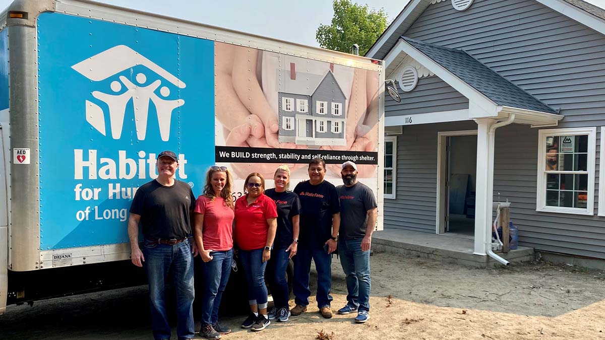 State Farm teams up with Habitat for Humanity of Long Island The Long