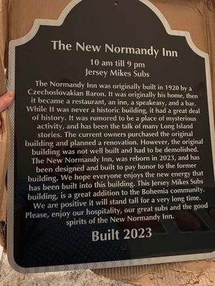 Normandy Inn Plaque 308x410 1