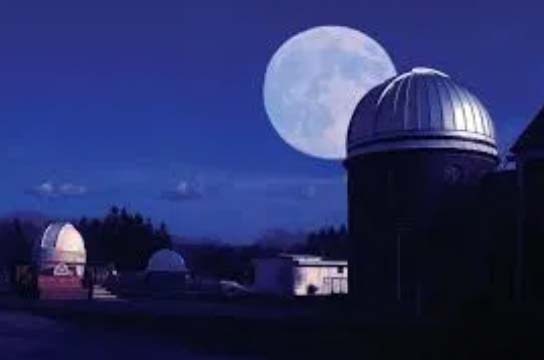 Custer Observatory Moon