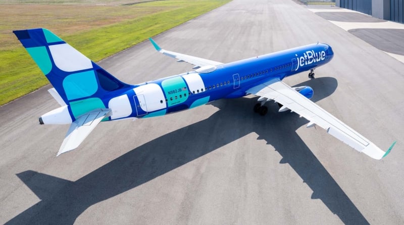Jetblue Mint Livery Aerial