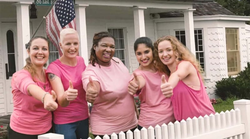 Hewlett House Pink