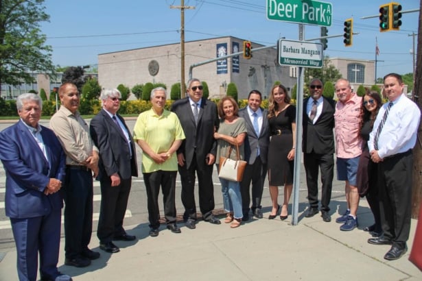 Mangano Family Funeral Homes Street Naming