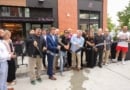 Pink Fin Ribbon Cutting