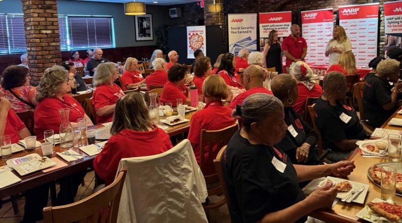 Aarp Pizza Pop Up