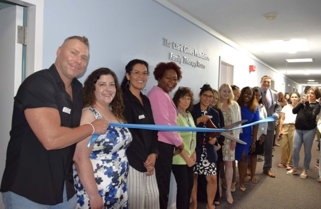 Sco Clark Gillies Ribbon Cutting