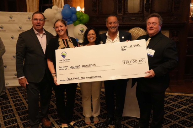 Maurer Foundation Check