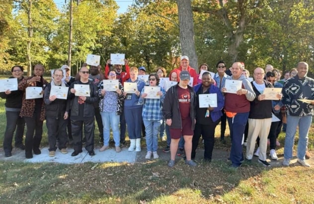 People’s Arc of Suffolk celebrates graduates of SANYS University program in Sayville Peoples Arc