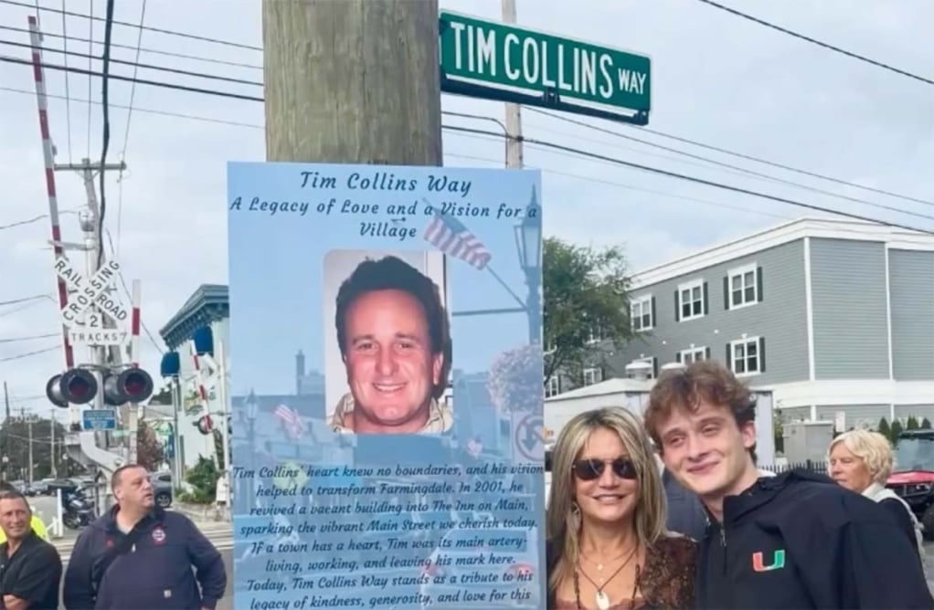 Tim Collins Way Sign