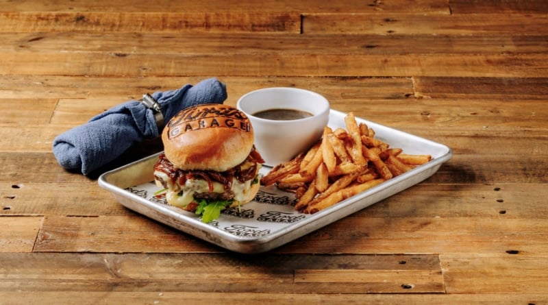 Fords Garage French Onion Burger