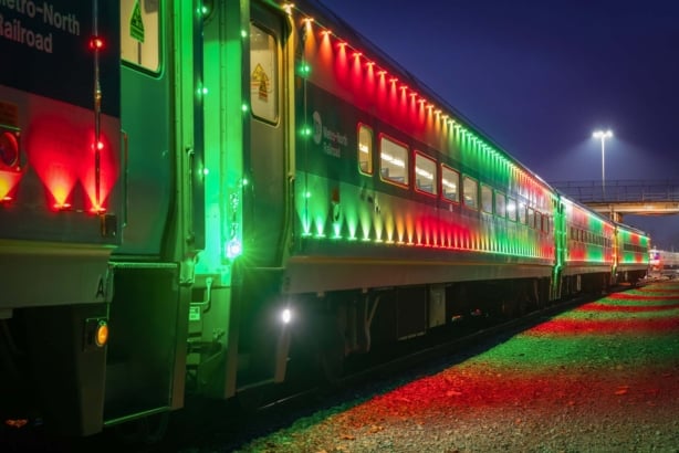LIRR to run Holiday Lights Trains for the first time ever Holiday Trains Mta