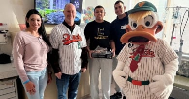 Ducks Holiday Hospital Visits