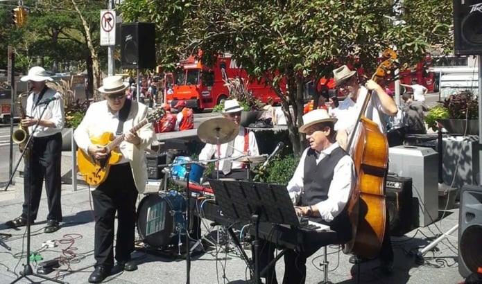 Free concerts for local library patrons offered throughout February Art Lillard And The Blue Heaven Swing Sextet