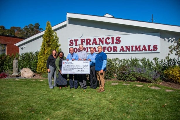PSEG Long Island provides local animal hospital with grants and rebates Pseg Li St Francis Animal Hospital