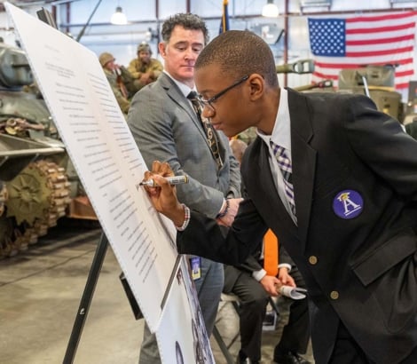 Academy Student Signs