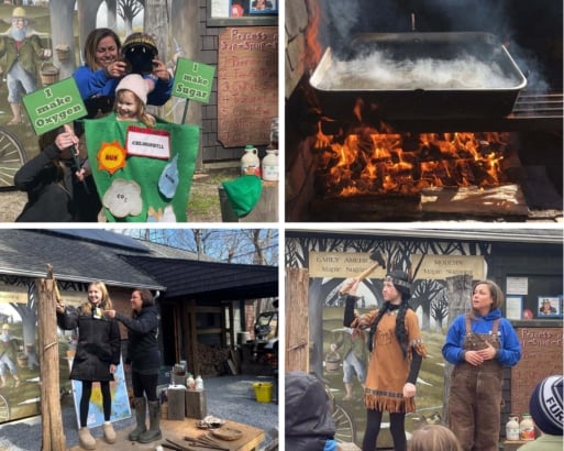 Maple Sugaring Collage