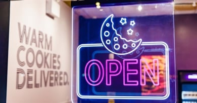 Insomnia Cookies Window