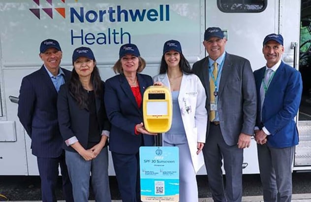 Free sunscreen at Town of North Hempstead parks Northwell Sunscreen 2