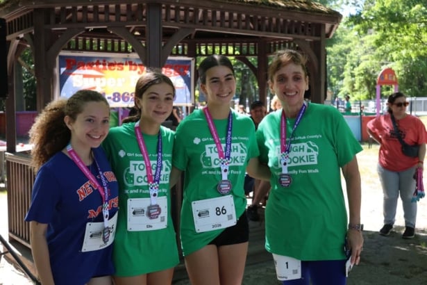 Girl Scouts of Suffolk County bring runners, walkers for Tough Cookie 5K Tough Cookie Walk Gssc