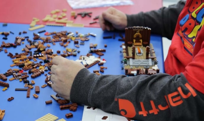 LI LEGO social group creates opportunities for neurodivergent children Block Party Lego