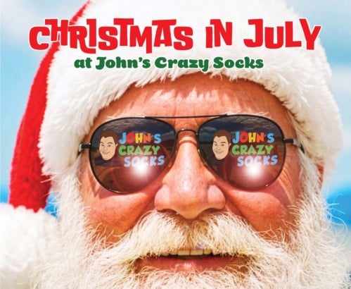 Christmas In July John's Crazy Socks