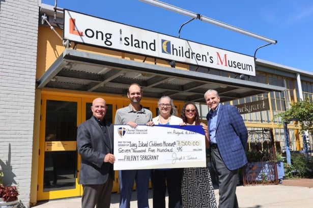 Ocean Financial FCU donates $7,500 To Long Island Children’s Museum Ocean Financial Licm