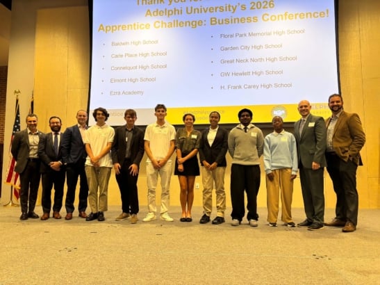 Long Island high school students develop marketing campaign to help victims of bullying Adelphi Bullying