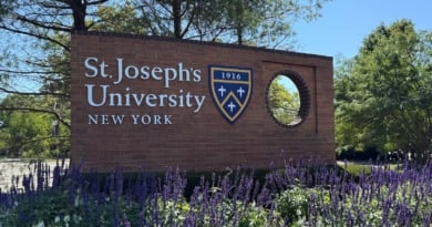 St Josephs Univ Sign