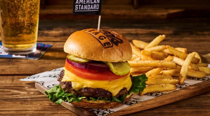 Fords Garage American Standard Burger
